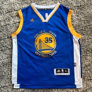 Kevin Durant Warriors Youth Basketball Jersey